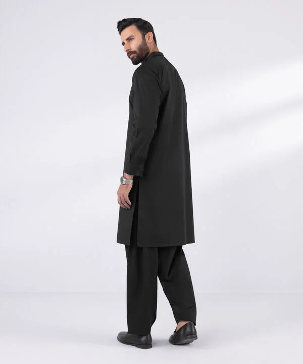 Cotton Suit Black Boski