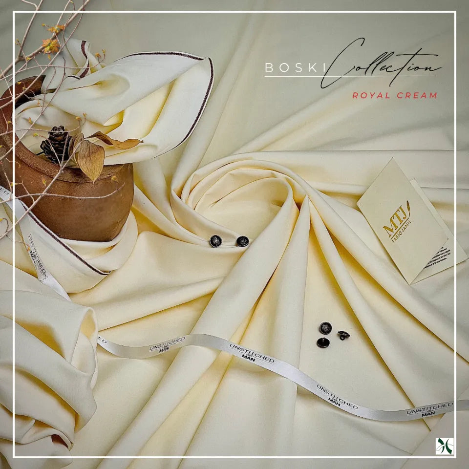 Premium Boski Unstitched Gents Suit